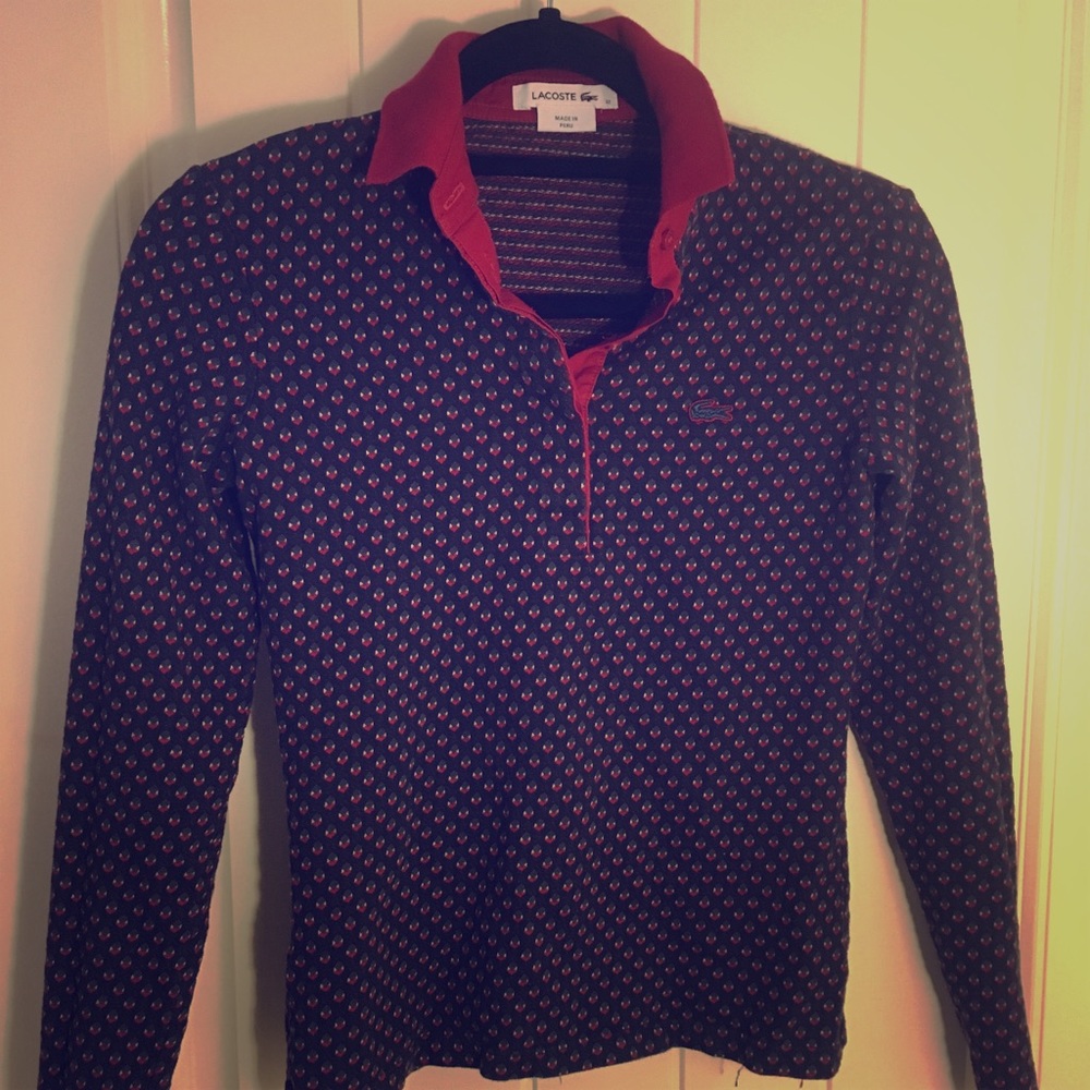 Lacoste Long Sleeve Polo